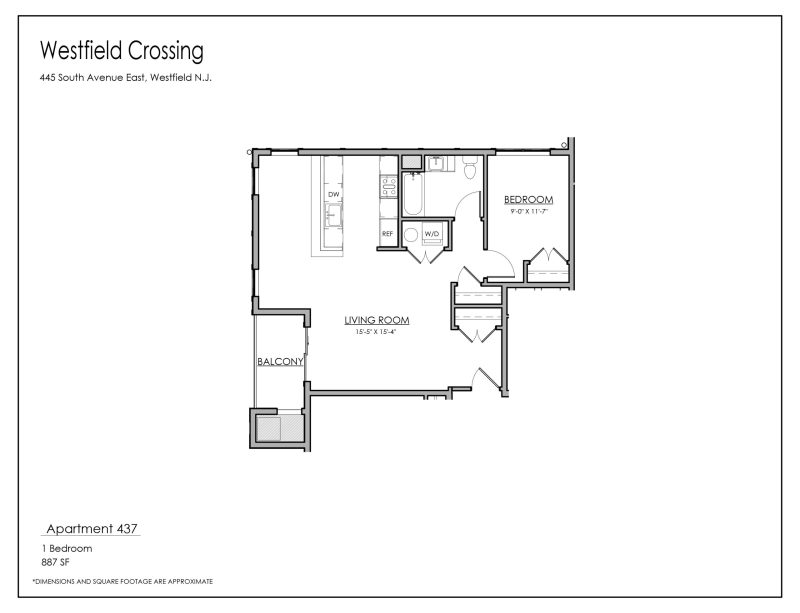 445 South Ave One Bedroom